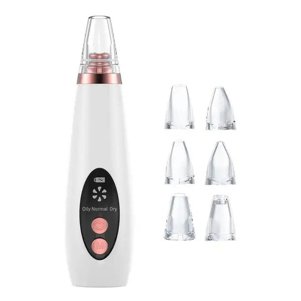 Rechargeable Blackhead Remover (with 6 suction heads)